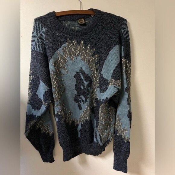 Zenio Wool Sweater men’s size medium. Made in Italy - Picture 1 of 3